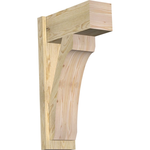 Ekena Millwork Legacy Block Rough Sawn Outlooker, Douglas Fir, 8"W x 18"D x 30"H OUT08X18X30LEC05RDF - main